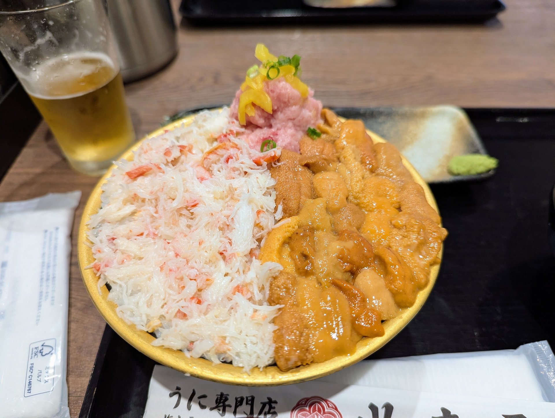 Uni bowl, Hakodate